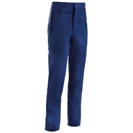 Pantalone in cotone ignifugo blu