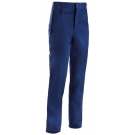 Pantalone in cotone ignifugo blu